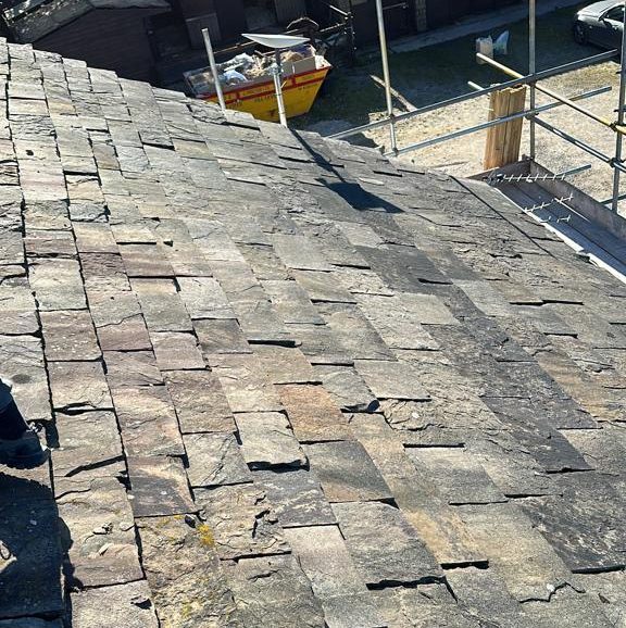 Job 2 - Yorkshire stone roof slate